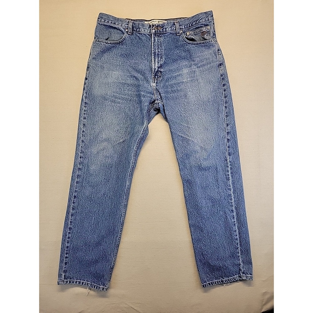 Harley-Davidson Genuine MotorClothes Jeans Men's 38x32 Blue Denim